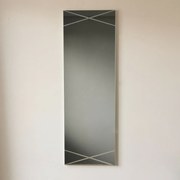 Lustro Silver 35 x 105 cm