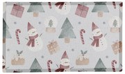 Wycieraczka ze świątecznym motywem 40x70 cm Snowman – Artsy Doormats