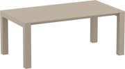 Rozkładany stół do kawiarni i ogrodu Vegas Table Medium 180/220