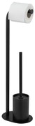 Stojak na papier toaletowy i szczotkę WC LEVANTE, 2w1