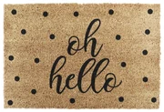 Wycieraczka z włókna kokosowego 40x60 cm Oh Hello – Artsy Doormats