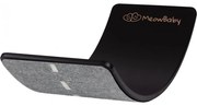 Deska Do Balansowania Z Filcem 80x30cm Dla Dzieci. Balance Board Czarny Z Filcem Szary Melanż Autostrada - Meowbaby®