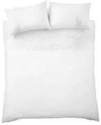 Biała bawełniana pościel dwuosobowa 200x200 cm Embroidery Floral – Bianca