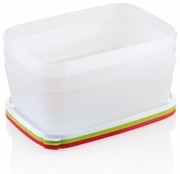 Tescoma PURITY 3-częściowy zestaw pojemników do zamrażarki, 1,5 l