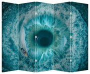 Parawan - Morze z łodzią (210x170 cm)