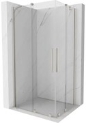 Mexen Velar Duo kabina prysznicowa rozsuwana 100 x 90 cm, transparent, nikiel szczotkowany - 871-100-090-02-97