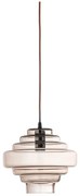 Brązowa lampa wisząca ze szklanym kloszem ø 27 cm Ilua – Bloomingville