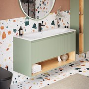 Szafka podumywalkowa BELDIVO 120 cm z umywalką ceramiczną Duravit