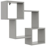 Szara skandynawska półka wisząca L5-M81