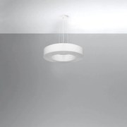 Żyrandol SATURNO SLIM 50 biały SOLLUX  LIGHTING