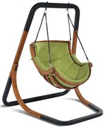 Zielony fotel wiszący huśtawka G4-H83