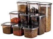 Pojemniki na żywność 9 szt. na żywność Fresco – Hermia