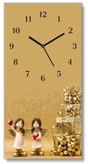 Zegar ścienny Pionowy-Prezenty Święta Aniołki Ozdoby