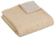 Beżowy koc z materiału sherpa 130x160 cm Sherpa – Casa Selección