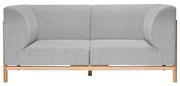 Szara sofa 182 cm Moment – Hübsch