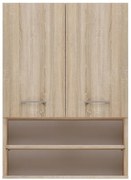 Szafka ścienna do łazienki dąb sonoma F3-T62