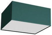 Plafon VERDE 2xE27/60W/230V 40x40 cm zielony