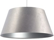 Srebrna lampa wisząca z trapezowym kloszem - S407 L9-L01