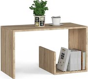 Stolik kawowy AKORD PAUL Dąb Sonoma 80 cm kolor Dąb Sonoma mat 80x40x45 cm