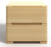 Szafka nocna drewniana z szufladami M4-T95