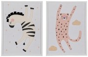 Obrazki dziecięce zestaw 2 szt. 30x40 cm Animals – Ixia