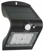 LED solarny kinkiet z czujnikiem LED/1,5W/3,7V 1200 mAh IP65