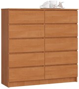 Komoda z szufladami olcha K5-G38