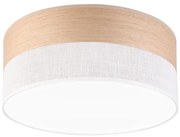 LED Plafon SIRJA WOOD LED/20W/230V śr. 35 cm biały/dąb
