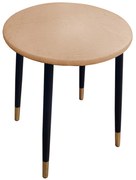 Taboret TRIX AL9 olcha podstawa czarna/złota