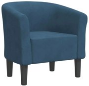 Ciemnoniebieski fotel tapicerowany B4-Z78