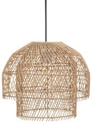 Wisząca lampa rattanowa KERY