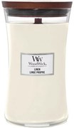 WoodWick Świeca zapachowa wazon duży Linen, 609 g