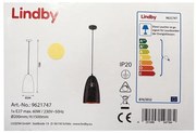 Lindby - Żyrandol na lince TOLA 1xE27/60W/230V