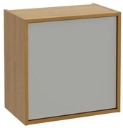 Szafka łazienkowa ERIN 1D 50x50cm dąb karmel/biała STRAMA