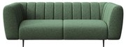 Ciemnozielona sofa 210 cm Shel – Ghado
