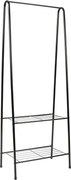 Minimalistyczny czarny wieszak na ubrania G4-G30