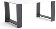 Stolik kawowy Ława Stół 90 cm MORI Antracyt/Biały