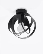 Plafon TULOS czarny SOLLUX  LIGHTING