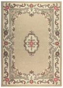 Beżowy wełniany dywan Flair Rugs Aubusson, 75x150 cm