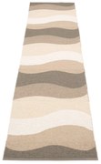 Brązowo-beżowy chodnik odpowiedni na zewnątrz 70x300 cm Urvi Earth – Pappelina