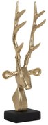 Metalowa figurka (wysokość 34 cm) Reindeer Head – PT LIVING