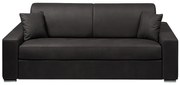 Kanapa 4-osobowa z ekspresowym mechanizmem rozkładania z tkaniny EMIR - Kolor: antracytowy - Miejsce do spania: 160 cm - Materac 18 cm