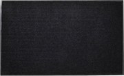 Czarny matowy dywanik z PVC 90 x 120 cm