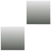 Lustra samoprzylepne 2 sztuki, naklejane elementy do ozdoby wnętrz