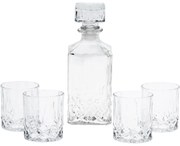 Karafka do whisky, 900 ml, 4 szklanki