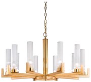 Kolarz 6009.81030 - Żyrandol na łańcuchu RAGGIO 10xE14/25W/230V 24K złoty