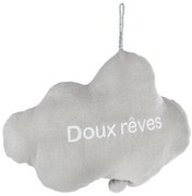 Wisząca zabawka dla dzieci CHMURKA, z muzyką, 30 cm