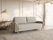 Kanapa z funkcją spania COMFORT IV TRIO beżowa 3 osobowa nowoczesna skandynawska