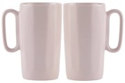 Różowe kamionkowe kubki zestaw 2 szt. 330 ml Fuori – Vialli Design