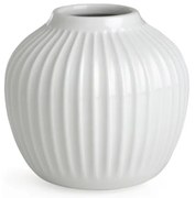 Biały kamionkowy wazon Kähler Design Hammershoi, wys. 12,5 cm